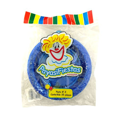 Platos de Plástico Neón #2 - Payasifiestas - 25 Piezas