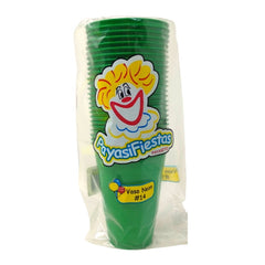 Vasos de Plástico #14 - Payasifiestas - 25 Piezas