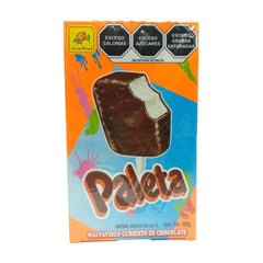 Paleta de malvavisco cubierta de chocolate - De La Rosa - 20 piezas