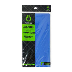 Mantel de Plástico Redondo - Party Is On - 1 Pza