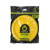 Platos de plástico #7 - Party Is On - 20 Pzas