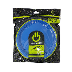 Platos de plástico #9 - Party Is On - 20 Pzas