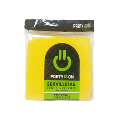 Servilletas Cóctel - Party Is On - 50 Pzas