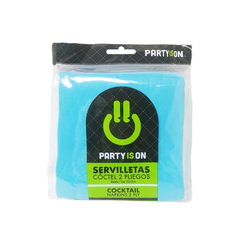 Servilletas Cóctel - Party Is On - 50 Pzas