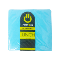 Servilletas Lunch - Party Is On - 50 Pzas