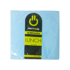 Servilletas Lunch - Party Is On - 50 Pzas