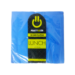 Servilletas Lunch - Party Is On - 50 Pzas