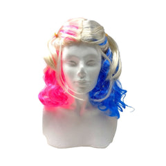 Peluca Harley Quinn - VM Fiesta