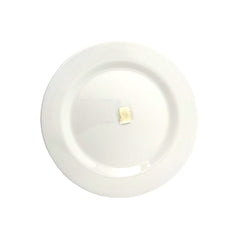 Plato trinche horeca de melamina blanca Távola 9"