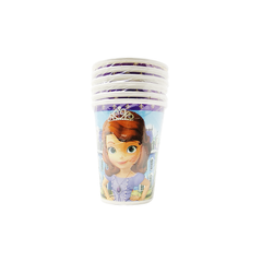 Princesita Sofía Vasos 6 Pzas