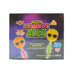 Paleta Luminox Alien - Las Delicias - 24 piezas