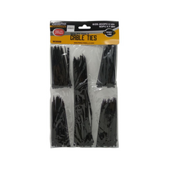 Cinchos negros Familymaid - 50 piezas