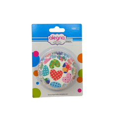 Capacillos de San Valentín Alegría - 100 piezas