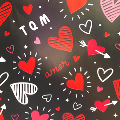 Papel para regalo San Valentín