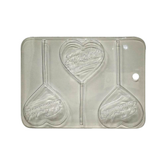 Molde para paletas San Valentín