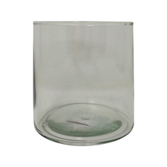 Cilindro de cristal - 12x12.5 cm