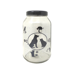 Pote de vidrio mascotas Cisper 3.2 L