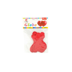 Globos Corazón 8 Pzas