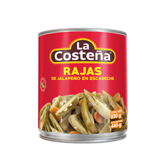 Rajas de Jalapeño - La Costeña - 820 g