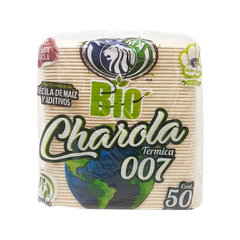 Bio Charola Térmica Biodegradable 007 - Reyma - 50 piezas