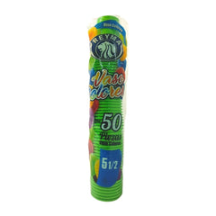 Vaso de Colores 5/2 - Reyma - 50 Piezas