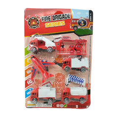 Carritos de bombero - 7 piezas