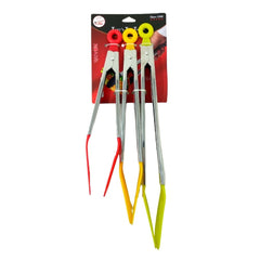 Juego de Pinzas de Metal - Tony´s Top Tongs - 3 Piezas
