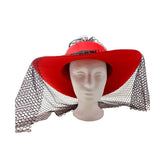 Sombrero Catrina con Velo - VM Fiesta