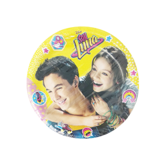 Soy Luna Platos Pasteleros 6 Pzas