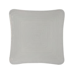 Plato square con relieve Távola de 23 cm