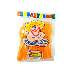 Tenedor Mediano Neón - Payasifiestas - 25 Piezas