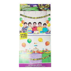 Tortugas Ninja Letrero Móvil 1 Pza