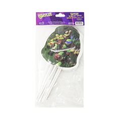 Tortugas Ninja Toppers 12 Pzas