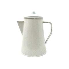 Cafetera de peltre blanca con tapa Travessa 1.25 L