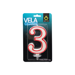 Vela Numérica Gigante Party Is On