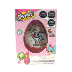 Mega Webo Late Surprise Shopkins- Bondy Fiesta - 80 g