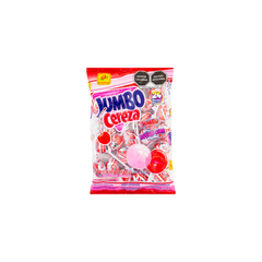 Paleta Jumbo Cereza - De La Rosa - 50 piezas
