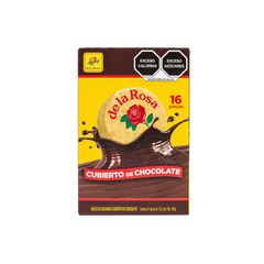 Mazapán Chocolate - De La Rosa - 16 piezas