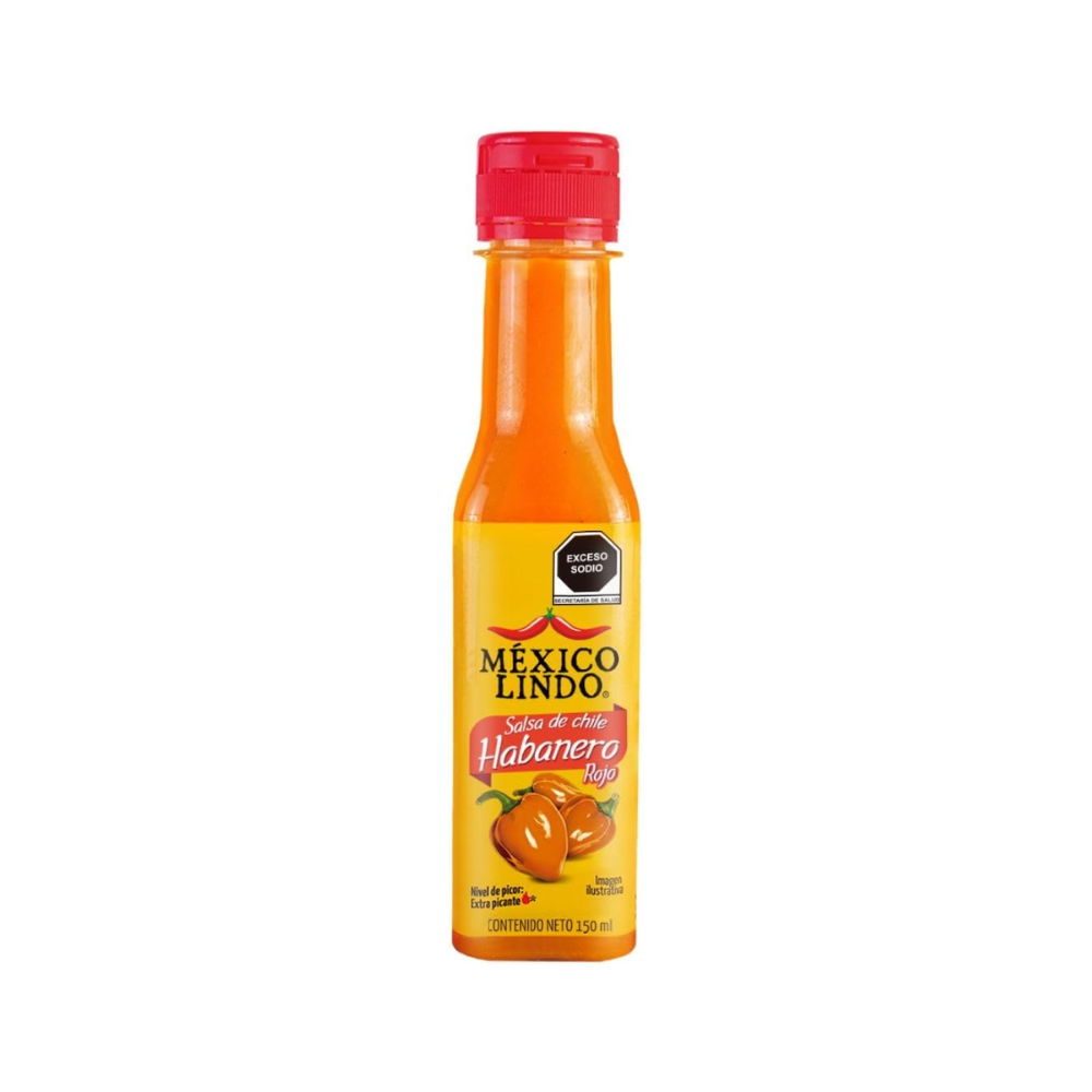 México Lindo Salsa Habanero - Castillo - 150 ml