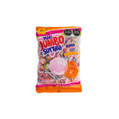 Paletas Mini Jumbo Cereza - De La Rosa - 50 piezas