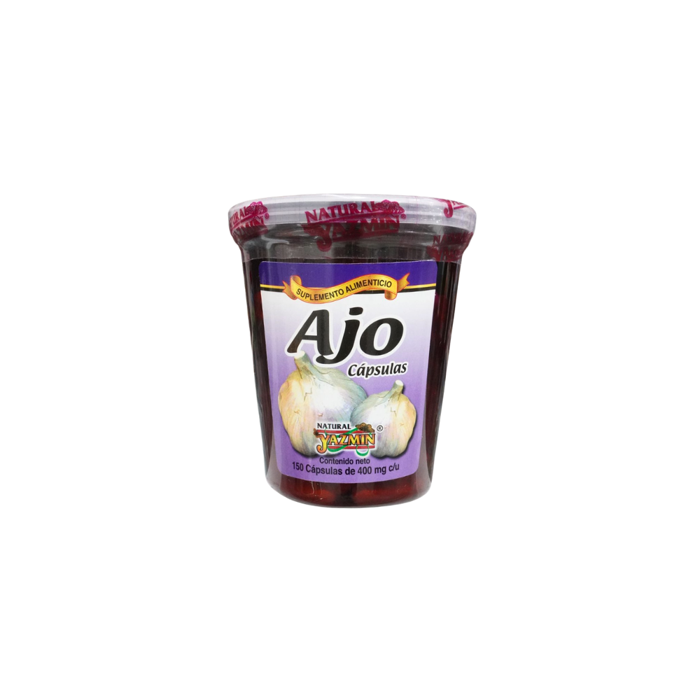 Ajo C/150 Cápsulas Yazmín