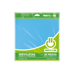 Servilletas Lunch - Party Is On - 50 Pzas
