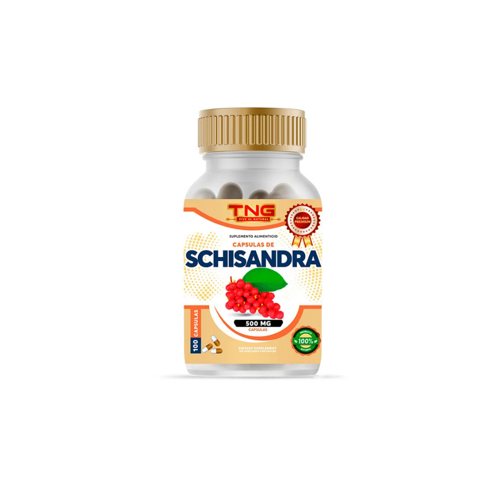 Schisandra 500 mg C/100 Cápsulas TNG