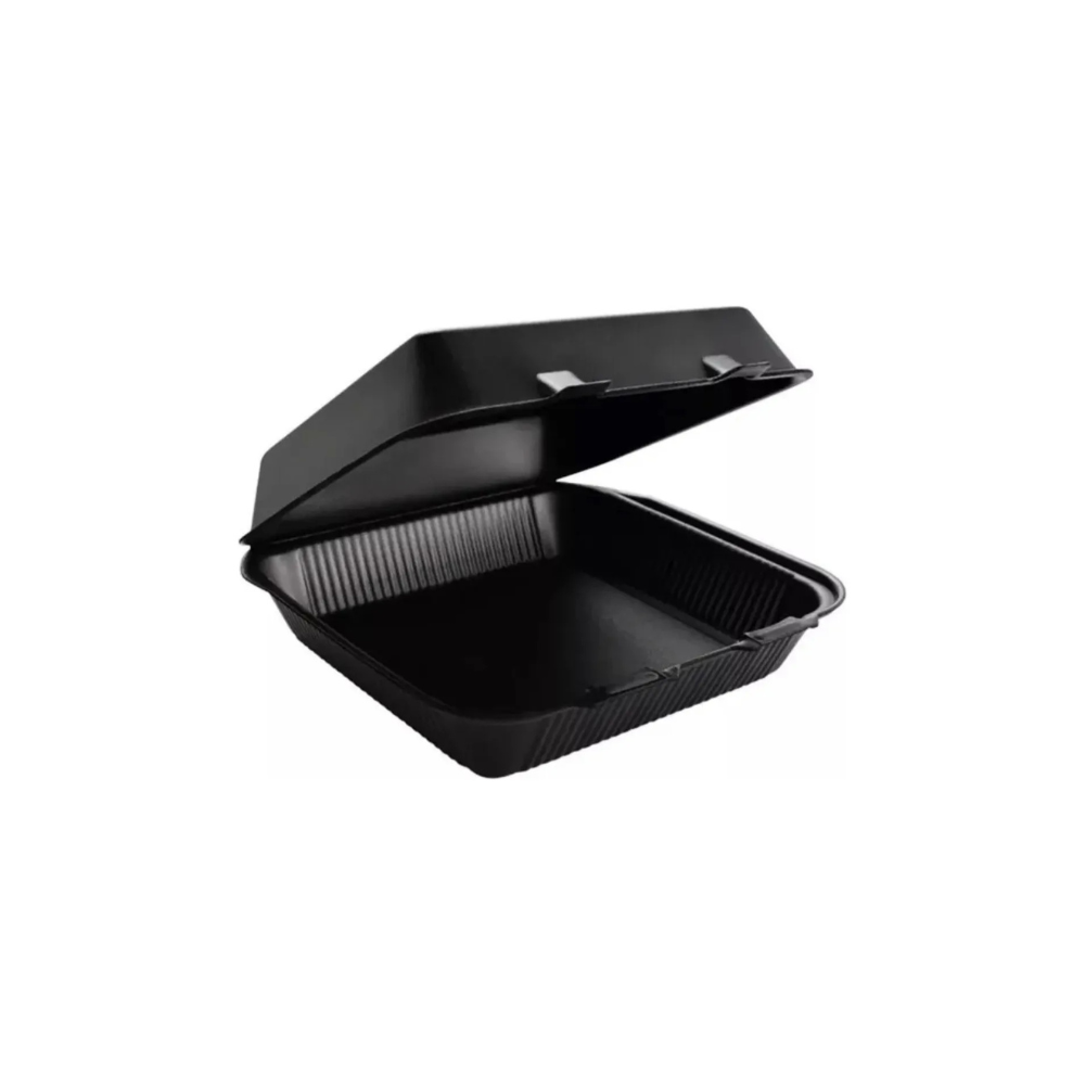 Contenedor Térmico 8X8 Liso Con 100 Negro