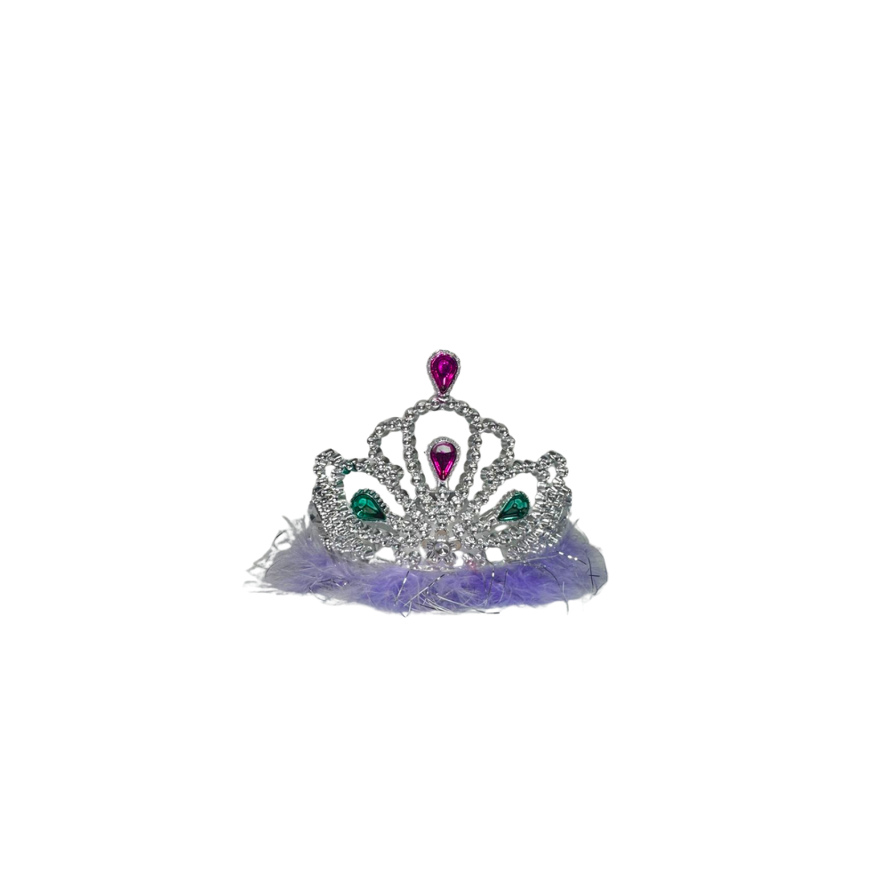 Corona Princesa Plástico Sencilla Peluche