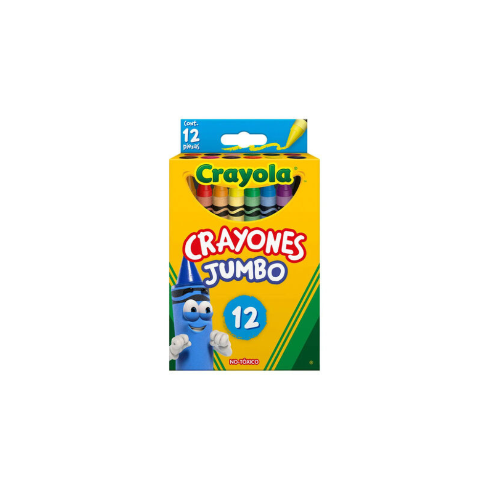 Crayón Jumbo Con 12 Pzas