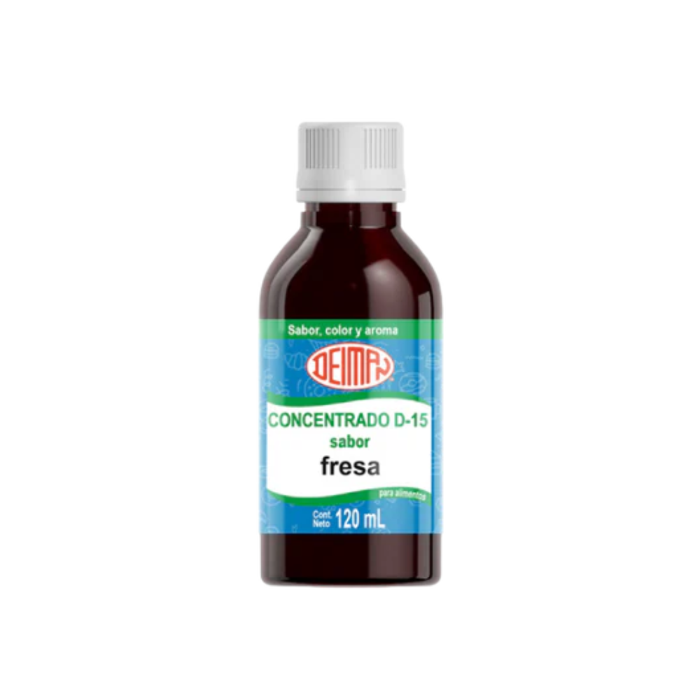 Concentrado D-15 saborizante para alimentos Deiman - 120 ml