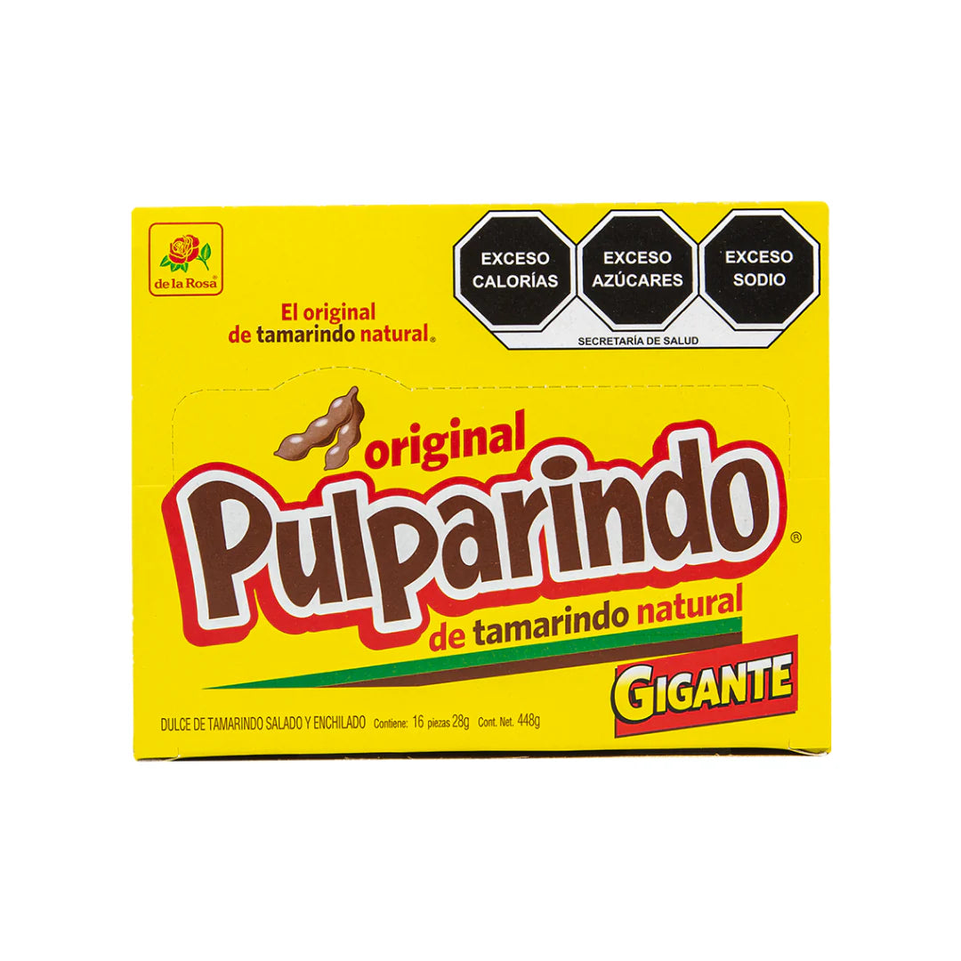 Pulparindo Gigante - De La Rosa - 16 piezas