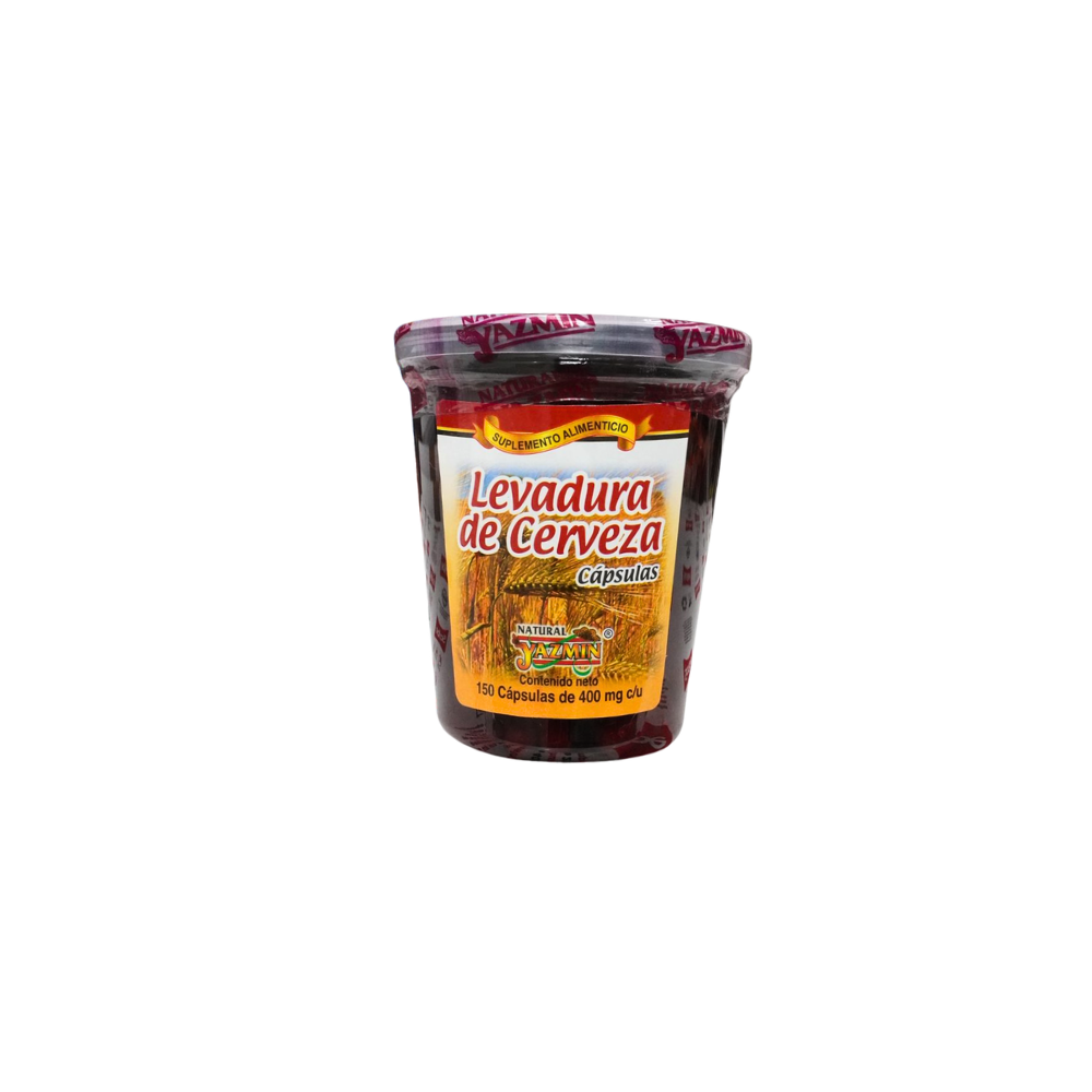Levadura de Cerveza C/150 Cápsulas Yazmín