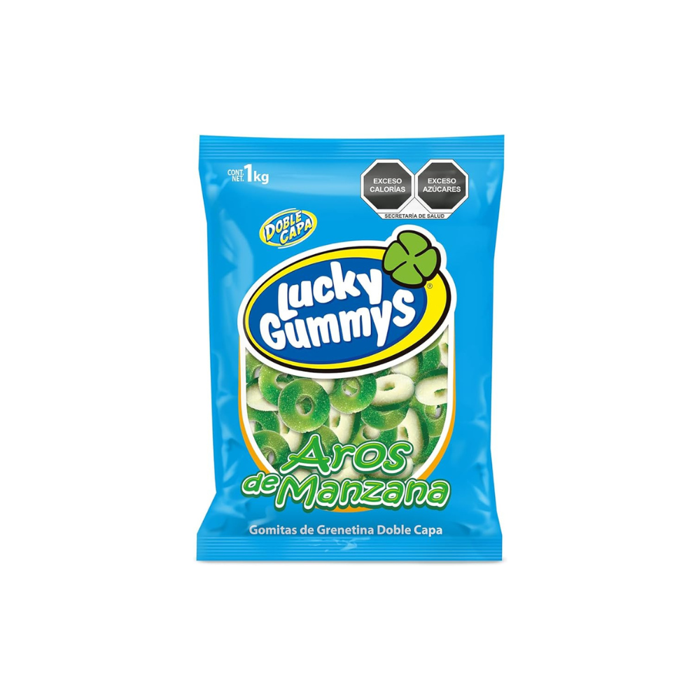 Aros de Manzana - Lucky Gummys - 1 kg